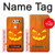S3828 Citrouille d'Halloween Etui Coque Housse pour LG V30, LG V30 Plus, LG V30S ThinQ, LG V35, LG V35 ThinQ