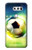 S3844 Ballon de football de football rougeoyant Etui Coque Housse pour LG V30, LG V30 Plus, LG V30S ThinQ, LG V35, LG V35 ThinQ