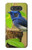 S3839 Oiseau bleu du bonheur Oiseau bleu Etui Coque Housse pour LG V20