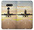 S3837 Avion Décollage Sunrise Etui Coque Housse pour LG G8 ThinQ