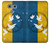 S3857 Colombe de la paix drapeau ukrainien Etui Coque Housse pour LG G6