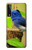 S3839 Oiseau bleu du bonheur Oiseau bleu Etui Coque Housse pour LG Stylo 7 5G