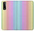 S3849 Couleurs verticales colorées Etui Coque Housse pour LG Stylo 7 5G