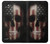 S3850 Crâne de drapeau américain Etui Coque Housse pour LG Q6