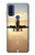 S3837 Avion Décollage Sunrise Etui Coque Housse pour Motorola G Pure