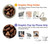 S3840 Amateurs de chocolat au lait au chocolat noir Etui Coque Housse pour Motorola G Pure
