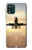 S3837 Avion Décollage Sunrise Etui Coque Housse pour Motorola Moto G Stylus 5G