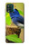 S3839 Oiseau bleu du bonheur Oiseau bleu Etui Coque Housse pour Motorola Moto G Stylus 5G