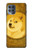 S3826 Dogecoin Shiba Etui Coque Housse pour Motorola Moto G100