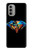 S3842 Diamant coloré abstrait Etui Coque Housse pour Motorola Moto G51 5G