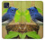 S3839 Oiseau bleu du bonheur Oiseau bleu Etui Coque Housse pour Motorola Moto G50 5G