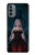 S3847 Lilith Devil Bride Gothique Fille Crâne Grim Reaper Etui Coque Housse pour Motorola Moto G31