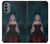 S3847 Lilith Devil Bride Gothique Fille Crâne Grim Reaper Etui Coque Housse pour Motorola Moto G31