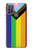 S3846 Drapeau de fierté LGBT Etui Coque Housse pour Motorola Moto G10 Power