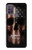 S3850 Crâne de drapeau américain Etui Coque Housse pour Motorola Moto G10 Power
