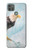 S3843 Pygargue à tête blanche sur glace Etui Coque Housse pour Motorola Moto G9 Power