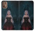 S3847 Lilith Devil Bride Gothique Fille Crâne Grim Reaper Etui Coque Housse pour Motorola Moto G9 Plus