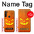 S3828 Citrouille d'Halloween Etui Coque Housse pour Motorola Moto G8 Power