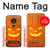 S3828 Citrouille d'Halloween Etui Coque Housse pour Motorola Moto G7 Play