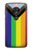 S3846 Drapeau de fierté LGBT Etui Coque Housse pour Motorola Moto G7 Play