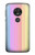 S3849 Couleurs verticales colorées Etui Coque Housse pour Motorola Moto G7 Power