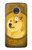 S3826 Dogecoin Shiba Etui Coque Housse pour Motorola Moto G7, Moto G7 Plus