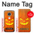 S3828 Citrouille d'Halloween Etui Coque Housse pour Motorola Moto G7, Moto G7 Plus
