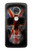 S3848 Crâne de drapeau du Royaume-Uni Etui Coque Housse pour Motorola Moto G7, Moto G7 Plus