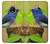 S3839 Oiseau bleu du bonheur Oiseau bleu Etui Coque Housse pour Motorola Moto G5 Plus