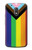 S3846 Drapeau de fierté LGBT Etui Coque Housse pour Motorola Moto G4 Play