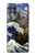 S3851 Monde de l'art Van Gogh Hokusai Da Vinci Etui Coque Housse pour Motorola Edge S