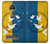 S3857 Colombe de la paix drapeau ukrainien Etui Coque Housse pour Motorola Moto Z2 Play, Z2 Force