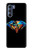 S3842 Diamant coloré abstrait Etui Coque Housse pour Motorola Edge S30
