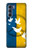 S3857 Colombe de la paix drapeau ukrainien Etui Coque Housse pour Motorola Edge S30