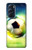 S3844 Ballon de football de football rougeoyant Etui Coque Housse pour Motorola Edge X30