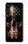 S3850 Crâne de drapeau américain Etui Coque Housse pour Motorola Edge