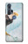 S3843 Pygargue à tête blanche sur glace Etui Coque Housse pour Motorola Edge+