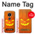 S3828 Citrouille d'Halloween Etui Coque Housse pour Motorola Moto E5 Plus