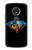 S3842 Diamant coloré abstrait Etui Coque Housse pour Motorola Moto E5 Plus