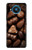 S3840 Amateurs de chocolat au lait au chocolat noir Etui Coque Housse pour Nokia 8.3 5G