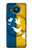 S3857 Colombe de la paix drapeau ukrainien Etui Coque Housse pour Nokia 8.3 5G