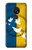 S3857 Colombe de la paix drapeau ukrainien Etui Coque Housse pour Nokia 7.2