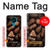 S3840 Amateurs de chocolat au lait au chocolat noir Etui Coque Housse pour Nokia 3.4