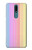 S3849 Couleurs verticales colorées Etui Coque Housse pour Nokia 2.4