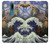 S3851 Monde de l'art Van Gogh Hokusai Da Vinci Etui Coque Housse pour Nokia 2.4