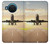 S3837 Avion Décollage Sunrise Etui Coque Housse pour Nokia X20