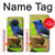S3839 Oiseau bleu du bonheur Oiseau bleu Etui Coque Housse pour Nokia X20