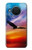 S3841 Pygargue à tête blanche volant dans un ciel coloré Etui Coque Housse pour Nokia X20