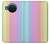 S3849 Couleurs verticales colorées Etui Coque Housse pour Nokia X20