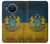 S3858 Drapeau de l'Ukraine Etui Coque Housse pour Nokia X20